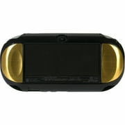 Metallic Faceplate Plastic Case for PS Vita (Gold)