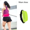 thumbnail image 4 of Sac de Taille de Course pour Femmes et Hommes Sac de Course Réfléchissant Sac d'Entraînement Sac de Taille de Voyage Ajustable, 4 of 5