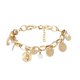 thumbnail image 5 of Collar De Cadena De Eslabones De , Gargantillas De Disfraz De Rapero Dorado Con Borlas, Monedas, Joyería, Collar De Rapero, De 12,2 Yinane collar de cadena de oro de las mujeres, 5 of 8