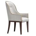thumbnail image 3 of Houston Dining Arm Chair - Porcini/Walnut, 3 of 11