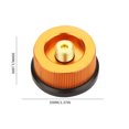 thumbnail image 2 of Adaptador de cilindro de tanque de cartucho de gas multifunción para acampar al aire libre senderismo, 2 of 7