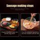 thumbnail image 4 of Stainless Steel Baking Sausage Mould Household High Temperature Resistant Mould, 4 of 5