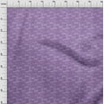 thumbnail image 4 of oneOone Cotton Poplin Twill Violet Fabric Geometric Sewing Craft Projects Fabric Prints By Yard 56 Inch Wide, 4 of 4