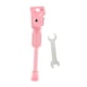 thumbnail image 3 of Pata de cabra para bicicleta para niños, soporte para pie, soporte lateral para bicicleta antideslizante rosa, para ruedas de 16 pulgadas, 3 of 9