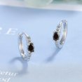 thumbnail image 1 of Pendientes de plata de ley 925 de lujo Superior con múltiples circonitas para mujer, joyería de moda, regalos, boda, fiesta de compromiso, bonito, 1 of 2