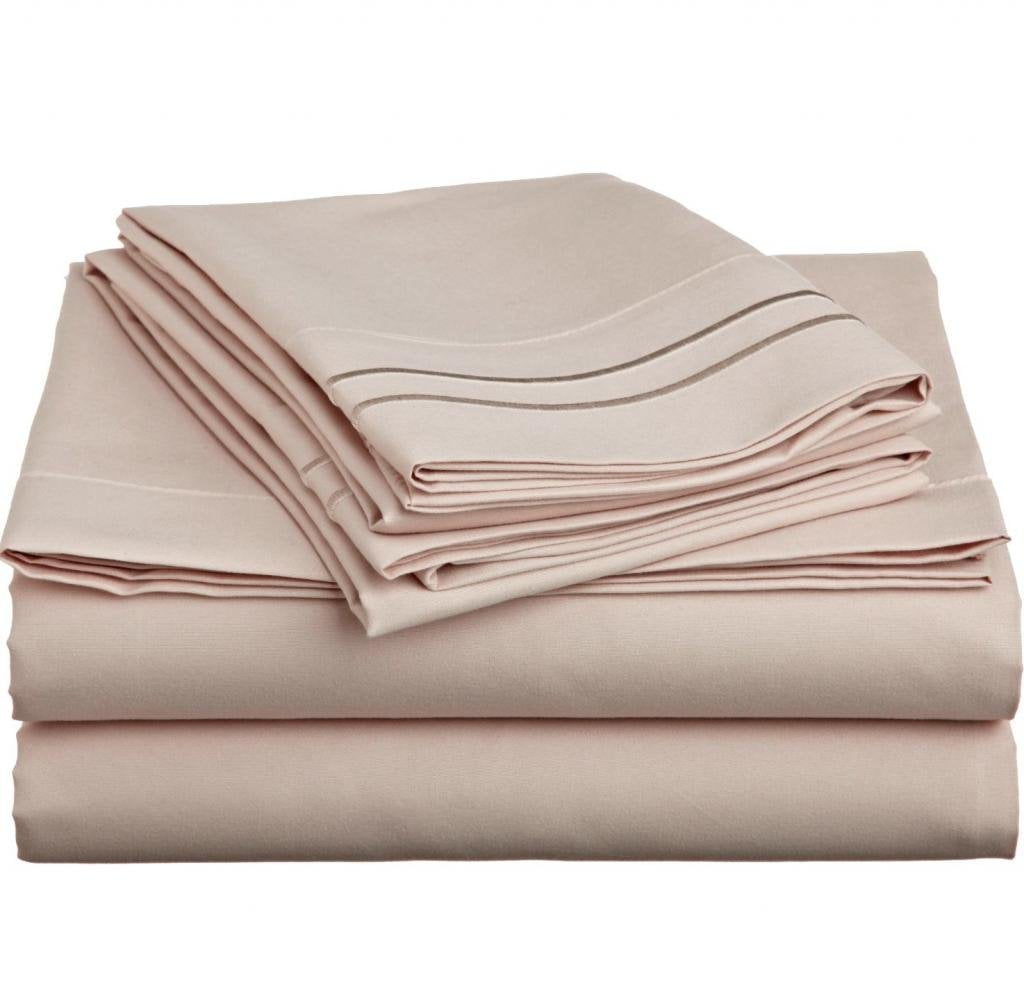 4-Piece 1800 Collection Affordable Bed Sheet Set, Queen ...