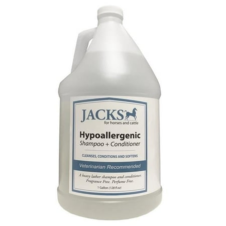 Jacks 480 Jacks Hypoallergenic 2-in-1 Shampoo & Conditioner - 1 gal