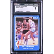 Graded 1983 Star All-Game Bill Laimbeer #6 Detroit Pistons CGC 7 Card 6082802020