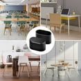 thumbnail image 3 of PVC Non-Slip Floor Protectors, Sturdy and Reliable Furniture Leg Caps, 16pcs Black Collection for Comprehensive Home Furnishing Protection, Effortless Installation, 3 of 5
