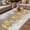 Light Brown, variant on Yellow Grey Abstract Outdoor Rug for Patio/Deck/Porch, Non-Slip Large Area Rug 3 x 5 Ft, Gradient Geometric Graffiti Retro Wooden Indoor Outdoor Rugs Washable Area Rugs, Camping Rug Carpet Runner
