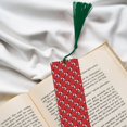 thumbnail image 6 of Kdxio Bulldog Red Print Metal Tassel Bookmarks,Perfect Gift for Art Lovers and Bookworms Metal Bookmarks for Women, 6 of 8