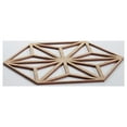 thumbnail image 4 of Ekena Millwork 11 3/8"W x 13 1/8"H x 1/4"T Small Hampton Decorative Fretwork Wood Wall Panels, Red Oak, 4 of 18