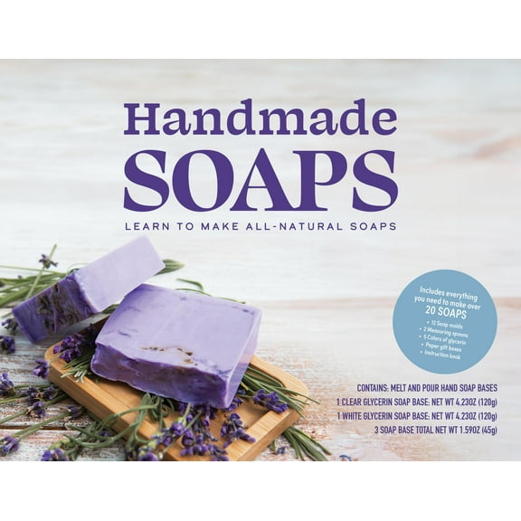 Handmade Soaps Kit : Learn to Make All-Natural Soaps