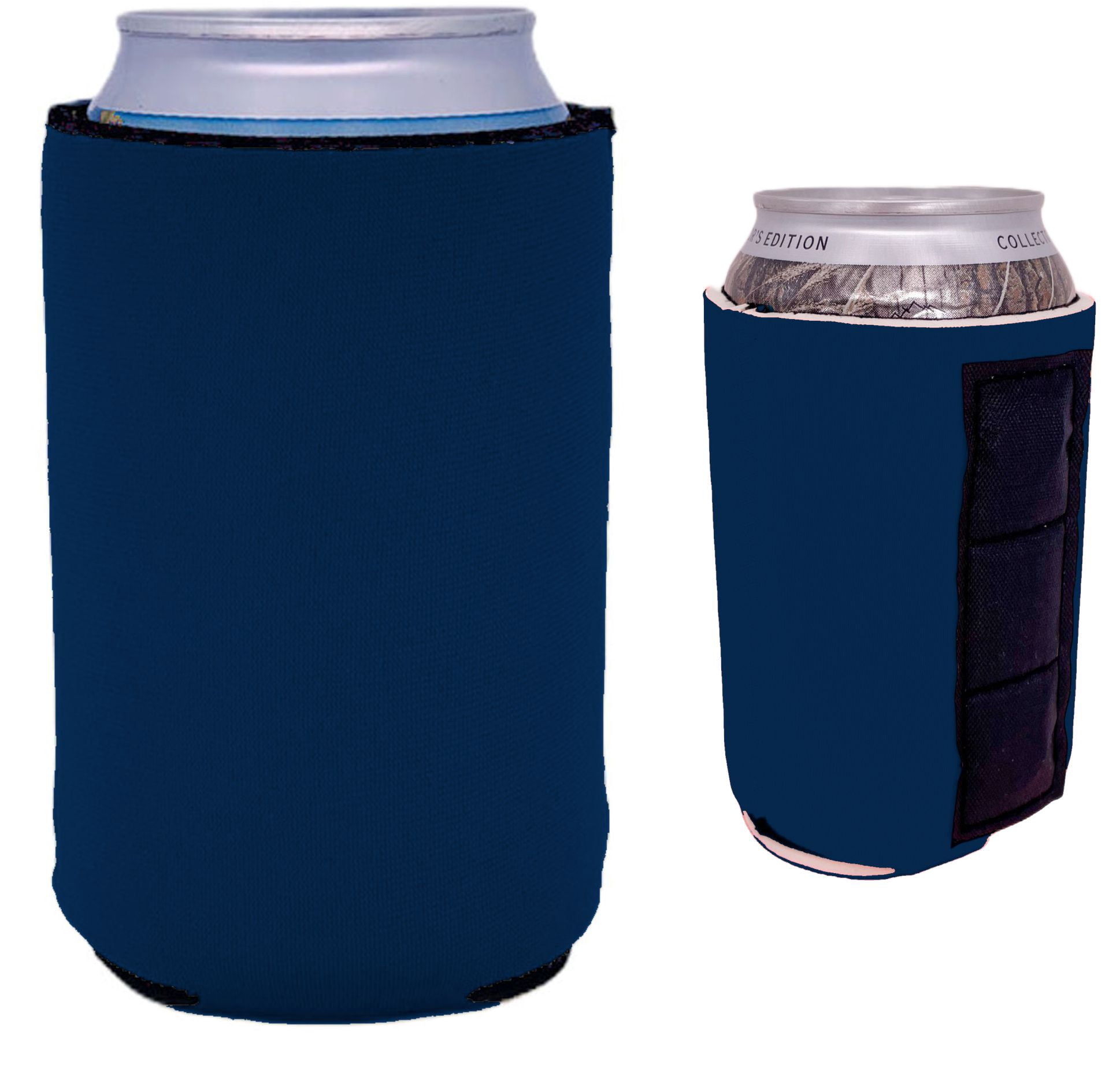 Blank Magnetic Neoprene Can Coolie (10, Navy Blue)