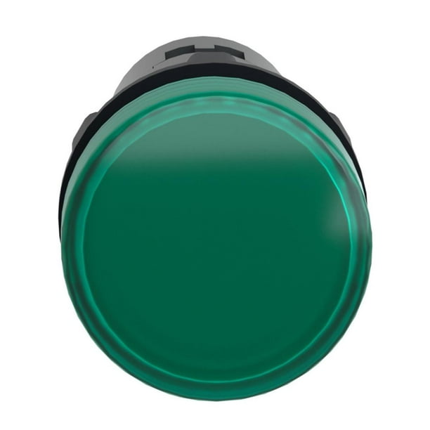 Luz Piloto Schneider Electric Redondo 22 Verde 110V