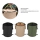 thumbnail image 3 of Bote De Basura Para Acampar De 10 Galones, Contenedor Utilitario Emergente, Gran Capacidad, Diseño Plegable, Tapa Incluida, Material De Tela Oxford 600D, Multifuncional, 3 of 7