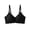 A14-Black, variant on Wdgfv Bras for Older Women, Posy Bra - Comfortable Front Button Wireless Shaping, Front Button Bras Red XXL