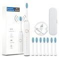 thumbnail image 2 of Latrodar Electric Toothbrushes for Adults With 8 Brush Heads One Charge for 120 Days 6 Modes Electric Toothbrush 2-Minute Timer Deep Clean Waterproof Rechargeable Travel Toothbrush for Kids, 2 of 5