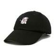 thumbnail image 5 of Dalix Strawberry Cow Embroidered Womens Cotton Dad Hat Baseball Cap in Black, 5 of 5