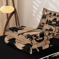 thumbnail image 5 of Manfei Adventure Cartoon Car Zipper Full Size Comforter Sets with Fitted Sheet and 2 Pillowcases,Happy Camping Zipper Bedding Set,Brown Black,Reversible, 5 of 7