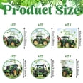 thumbnail image 3 of 96Pcs Tractor Birthday Party Plates Napkins Cups Tableware Set, Tractor Birthday Party Decorations Supplies for Kids, Disposable Paper Green Farm Dinnerware Party Decor Serves 24, 3 of 6