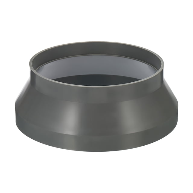 Unique Bargains 10' to 8' Duct Reducer Connector Ventilation Tube Increaser Adapter Grey