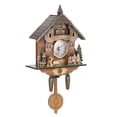 thumbnail image 3 of Reloj De Pared De Hadas Nórdico, Reloj De Cuco De Bosque De Pared, Reloj De Madera Vintage, Decoración De Pared Alimentada Por Batería Para El Hogar, Restaurante, Cafetería Moyic HA016297-00, 3 of 6