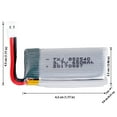 thumbnail image 6 of 4pcs 650mAh Lipo Battery and 3.7V Lipo Battery USB Charger for RC UAV Drone Vehicle, 6 of 7
