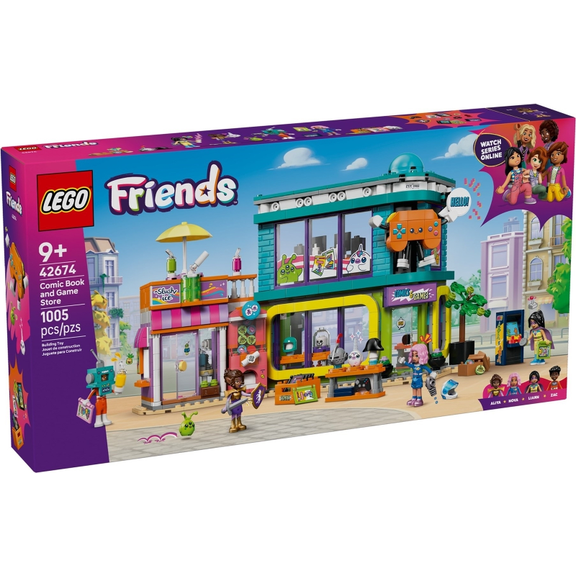 LEGO 42674 Comic Book and Game Store