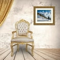thumbnail image 3 of Zwick, Martin 17x15 Gold Ornate Wood Framed with Double Matting Museum Art Print Titled - Geisler mountain range in the dolomites of the Villnoss Valley in South Tyrol-Alto Adige after an a, 3 of 4