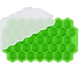 thumbnail image 1 of Bandeja De Hielo Con Forma De Panal, Bandeja De Hielo De Silicona, Bandeja De Hielo Hexagonal, 37 Bandejas De Hielo Con Forma De Panal, 1 Ud., 1 of 3