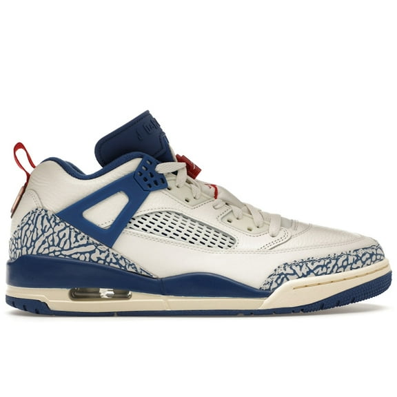 Jordan Men's Spizike Low Sail Storm Blue Shoes, from StockX