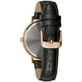 thumbnail image 2 of Caravelle by Bulova Men's Black Leather Strap Watch 44A117, 2 of 3