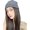 Gray, variant on Fairy Grunge Beanie Y2K Hole Crochet Hat Punk Knitted Cap Hats Winter Warm Goth Alt Headwear Accessories