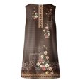 thumbnail image 4 of Women Tank Tennis Tops for Women Casual Loose V Neck T Shirt Summer Fashion Camisole Tennis Top Comfortable Everyday Wear Brown XL, 4 of 6