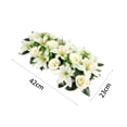 thumbnail image 4 of D-GROEE 18Pcs Artificial Lily Fake Lily Flower Wedding Party Decor Bouquet Home Hotel Office Garden Craft Art Decor Rose, 4 of 4