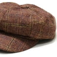 thumbnail image 3 of CoCopeaunts Newsboy Hats for Women Solid Plain Octagonal Newsboy Cap Men Ladies Casual Wool Hat Beret Painter Cap Winter Hat, 3 of 7