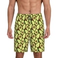 thumbnail image 1 of Fotbe Avocado Pantalones Cortos de Pijama para Hombre, Ropa de Dormir, Pantalones de Pijama Cortos para Hombre-Large, 1 of 6