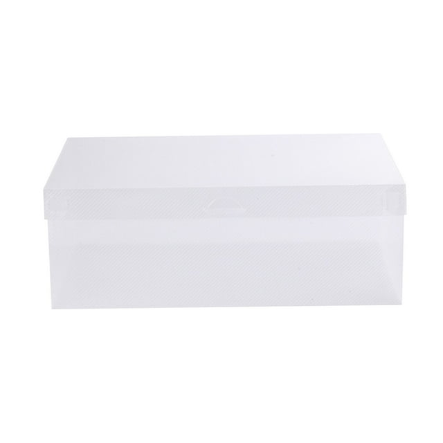 Thickened Flip Style Transparent Men's And Women's Storage Shoe Box P Plastic Foldable Shoe Box Children's Storage Storage Box