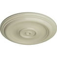 thumbnail image 3 of Ekena Millwork 12"OD x 1"P Traditional Ceiling Medallion (Fits Canopies up to 2 3/4"), Hand-Painted Clear Yellow, 3 of 6