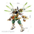 thumbnail image 4 of Bloques de construcción de Land Bounty Truck para niños  juguete de ladrillos para armar coche Lloyd‘s Titan Mech Fire Snake Bugs  ideal para regalo  código 70677  compatible con 70676, 4 of 7