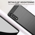 thumbnail image 5 of Soft TPU Case Compatible for LG Velvet Phone, Full Body Protection Shock Absorbing Anti-Scratch Heavy Duty -, 5 of 5