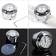thumbnail image 4 of 7/8" 1" Motorcycle Handlebar Mount Watch Precise Time Keeping Dial Clock White, 4 of 4