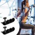 thumbnail image 1 of Colaxi 2Pcs Weight Lifting Grips Non Slip Grip Pads Sturdy Lightweight Gym Hand Grips Palm Protection for Strength Training Training Black, 1 of 8