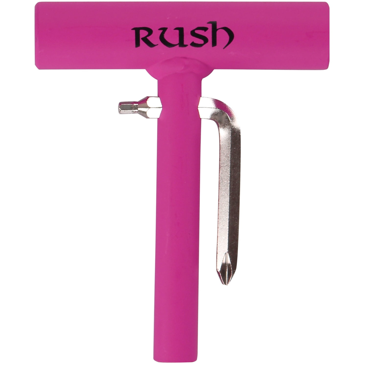 RUSH Skateboard Tool All in One Skate Tool Neon Pink by Rush