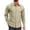 Khaki, variant on Mens Cuban Guayabera Shirt Long Sleeve Casual Dress Linen Button Down Shirts Fashion Loose Fit Shirt Jackets