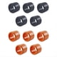 thumbnail image 5 of 5 Protectores de Tubo para Soporte de Caña de Pescar, 1,5 mm, Color Naranja, 5 of 5