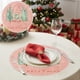 thumbnail image 4 of Christmas Placemat 13.8x13.8 Inches Winter Christmas Table Mat Heat Insulated And Dirt Resistants Suitable For Party Kitchen Restaurant Decoration, 4 of 6