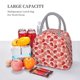 thumbnail image 5 of Disketp Cute Strawberry Bolsa Térmica para Almuerzo, Lonchera con Abertura Amplia y Gran Capacidad, Organizador Reutilizable para Mujeres, Hombres y Adultos, 5 of 6