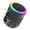 Black, variant on Portable Led Party Bluetooth 5.0 Speaker,Mini Wireless Speaker with Lights Rich Stereo Bass Aux, IPX6 Waterproof Outdoor Speaker, 24H Playtime, Dual Pairing, Home, Travel, Hiking